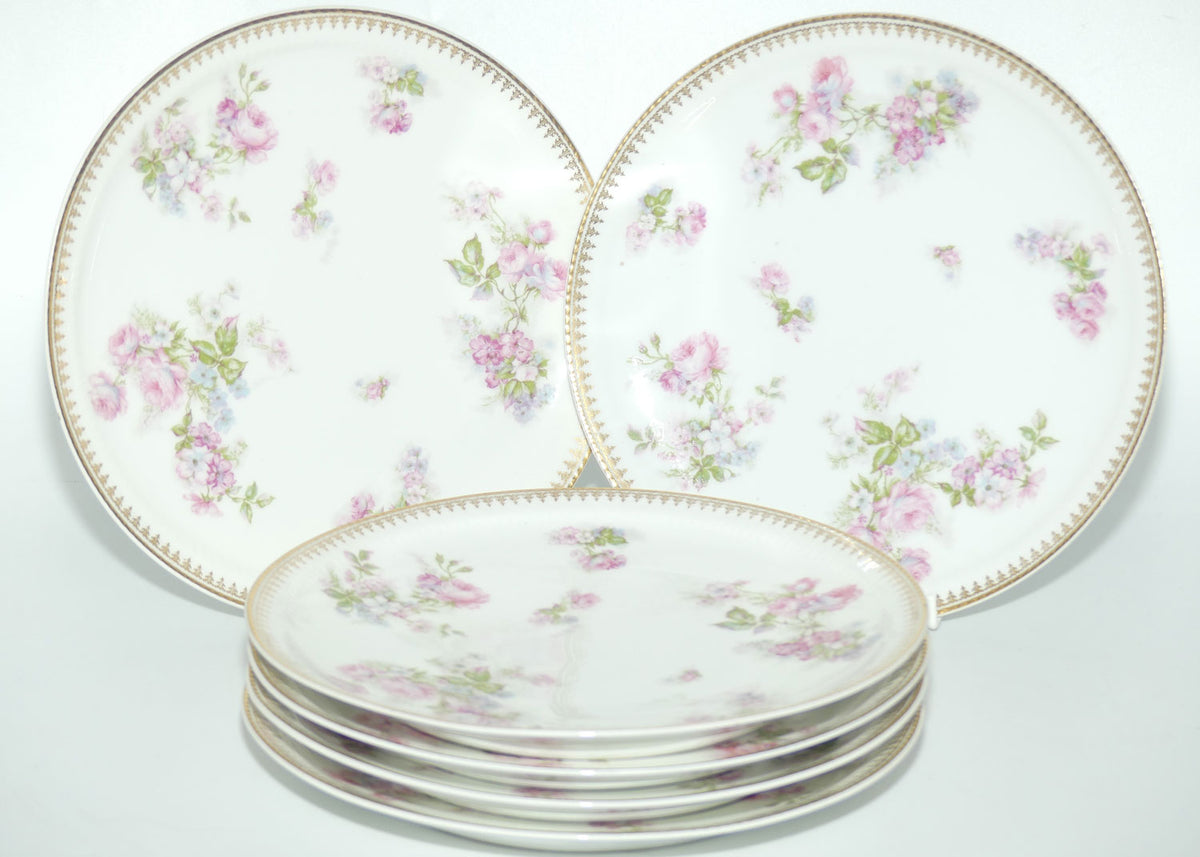 Haviland & Co Limoges France 9 piece sweets set