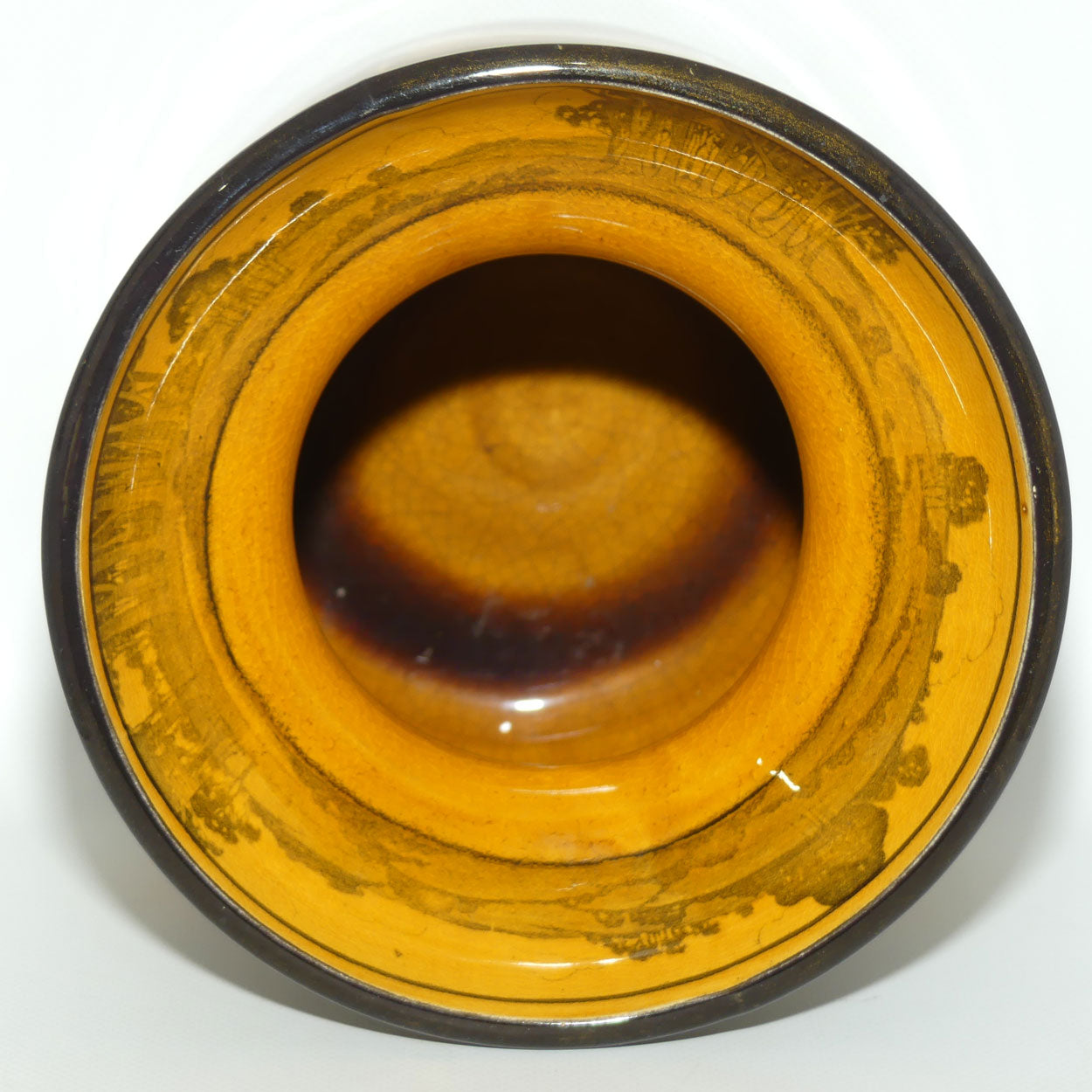 Royal Doulton Haystacks spittoon D2538 | Holbein glaze