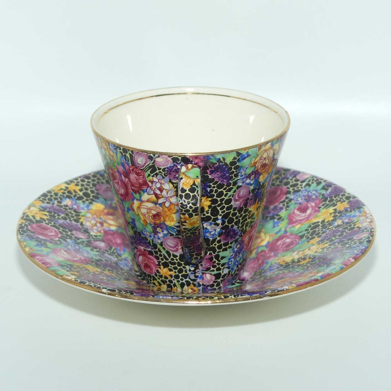 Royal Winton Hazel Chintz tea duo