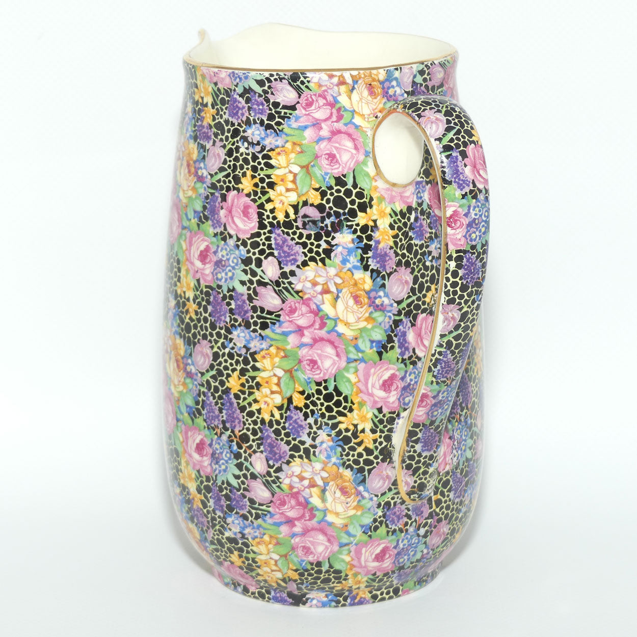 Royal Winton Grimwades Chintz Hazel pattern tall jug | GRAFTON shape