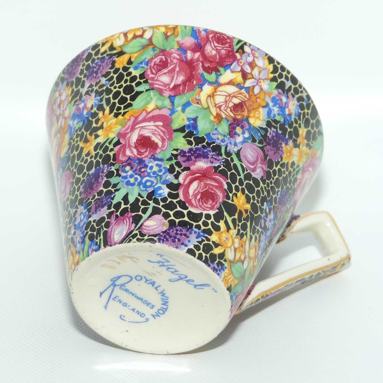 Royal Winton Chintz Hazel trio | Deco shape