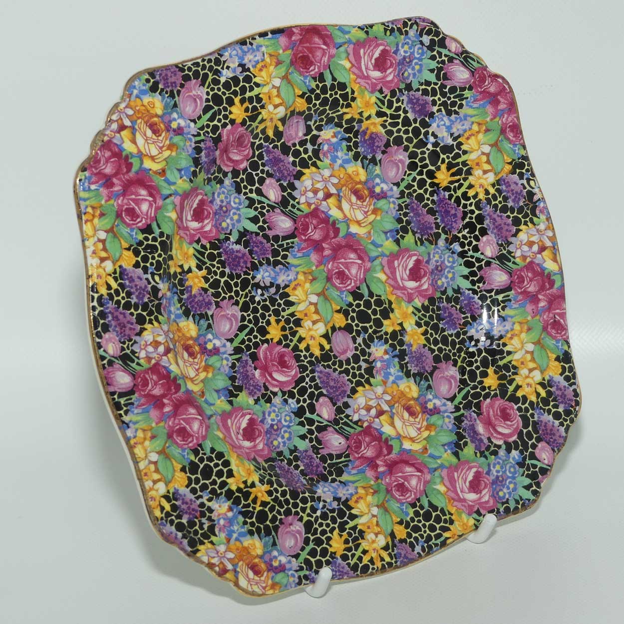 Royal Winton Chintz Hazel trio | Deco shape