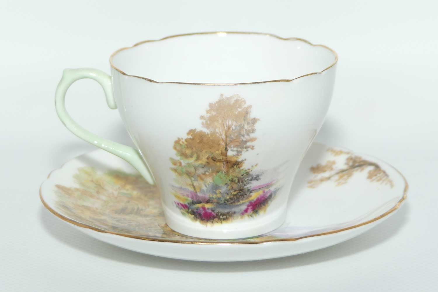 Shelley Cambridge shape Heather coffee duo | 13418