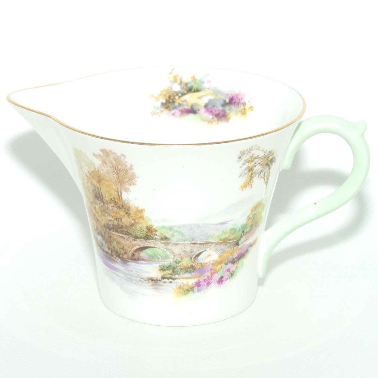 Shelley Perth shape Heather pattern milk jug