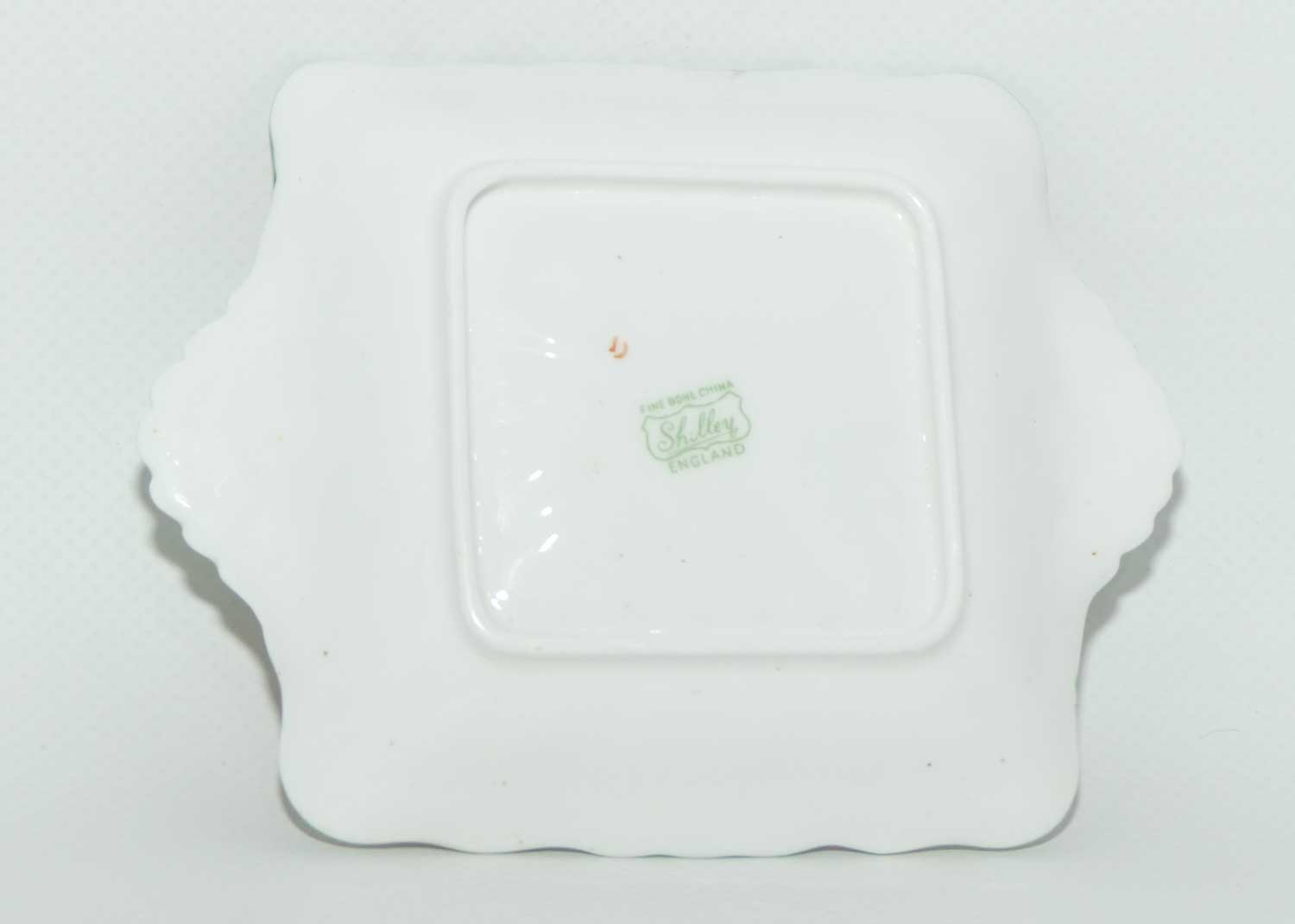 Shelley Heather pattern tab handle pin dish | #2