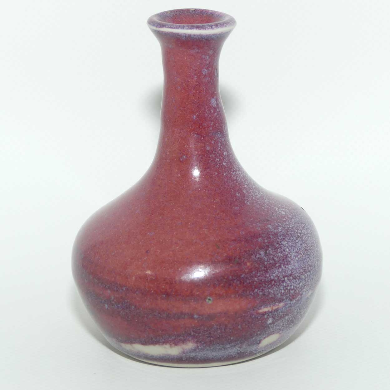 Heather Russell Australian Pottery | Small Flambe Glaze vase