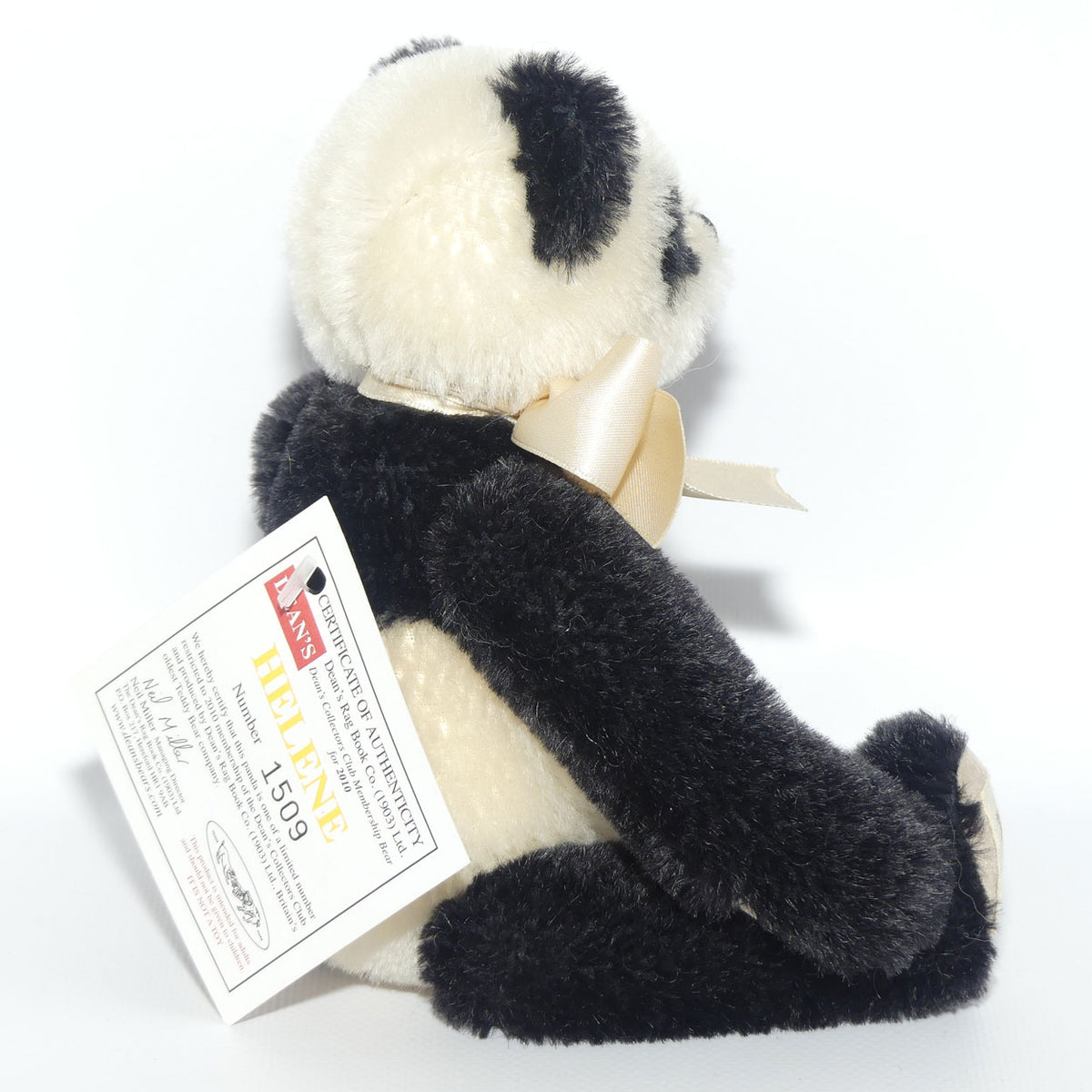 Dean's Rag Book Company Collectors Club Bear | Helene | LE #1509
