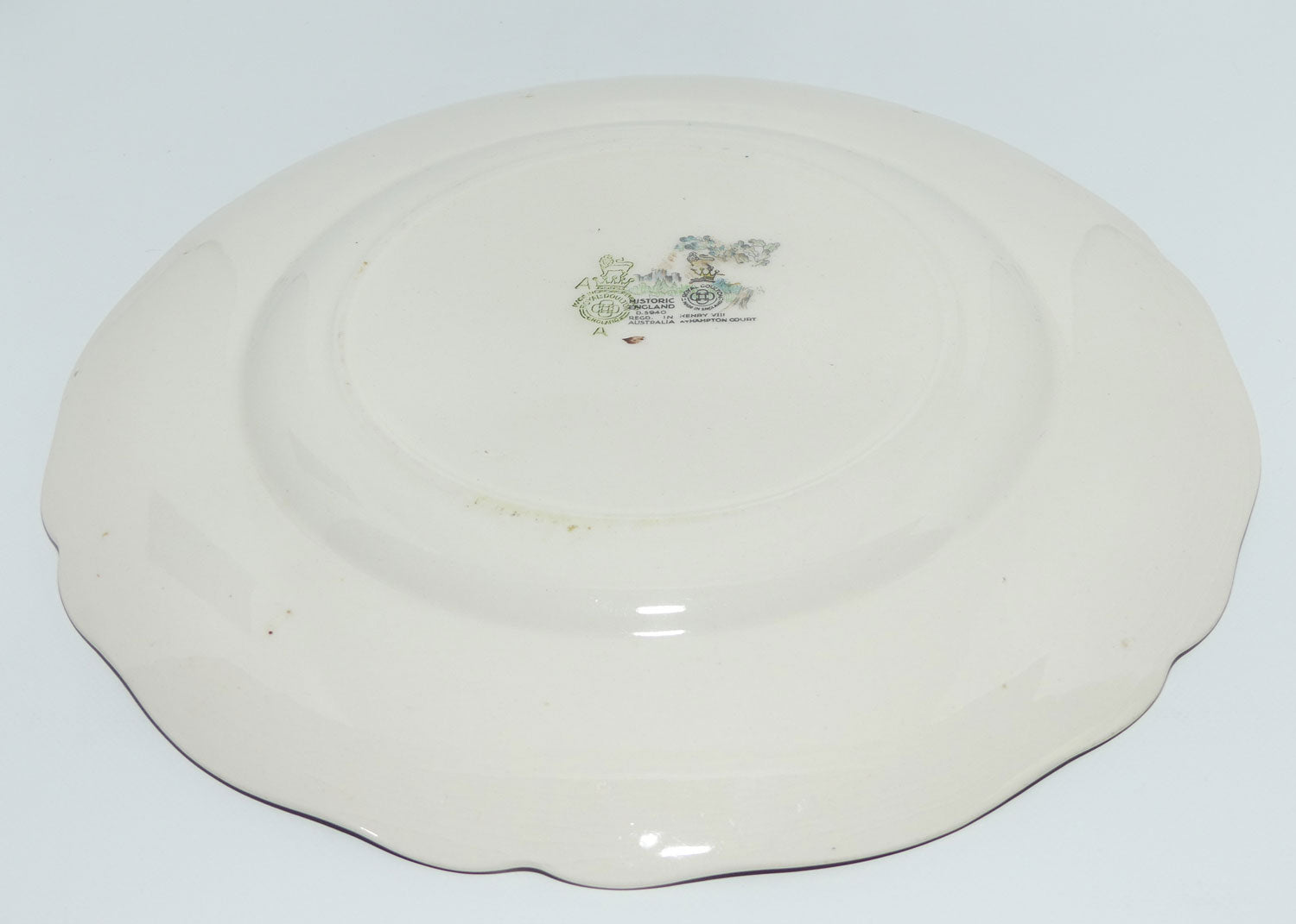 Royal Doulton Historic England plate D5940 | Henry VIII at Hampton Court