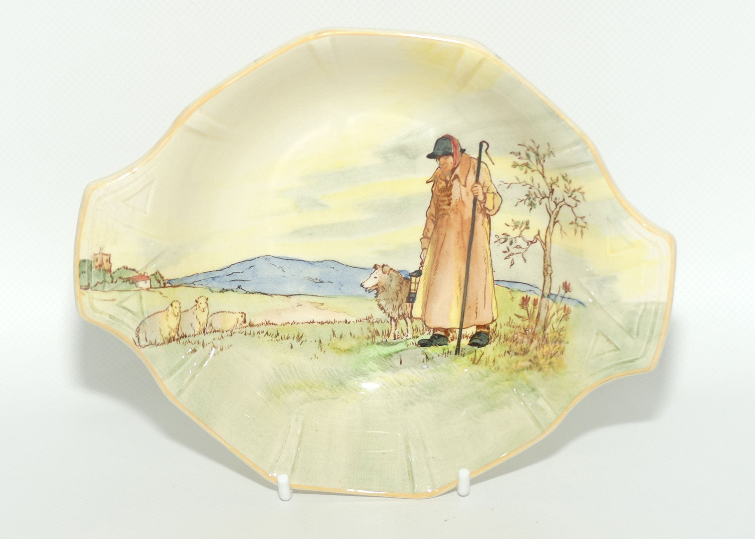 Royal Doulton Cotswold Shepherd hexagonal dish D5561 | #1