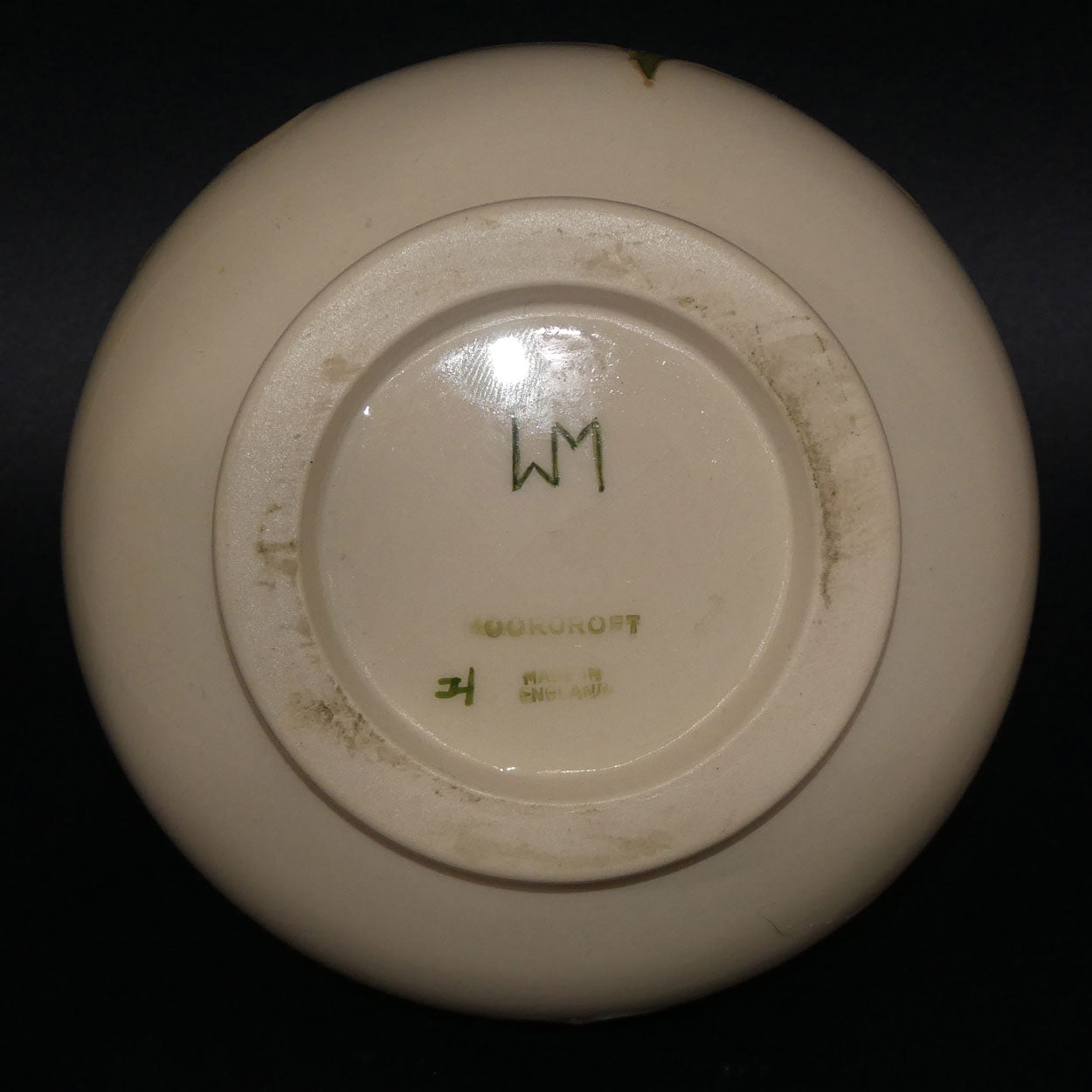 Walter Moorcroft Coral Hibiscus (Ivory) 32/5 vase