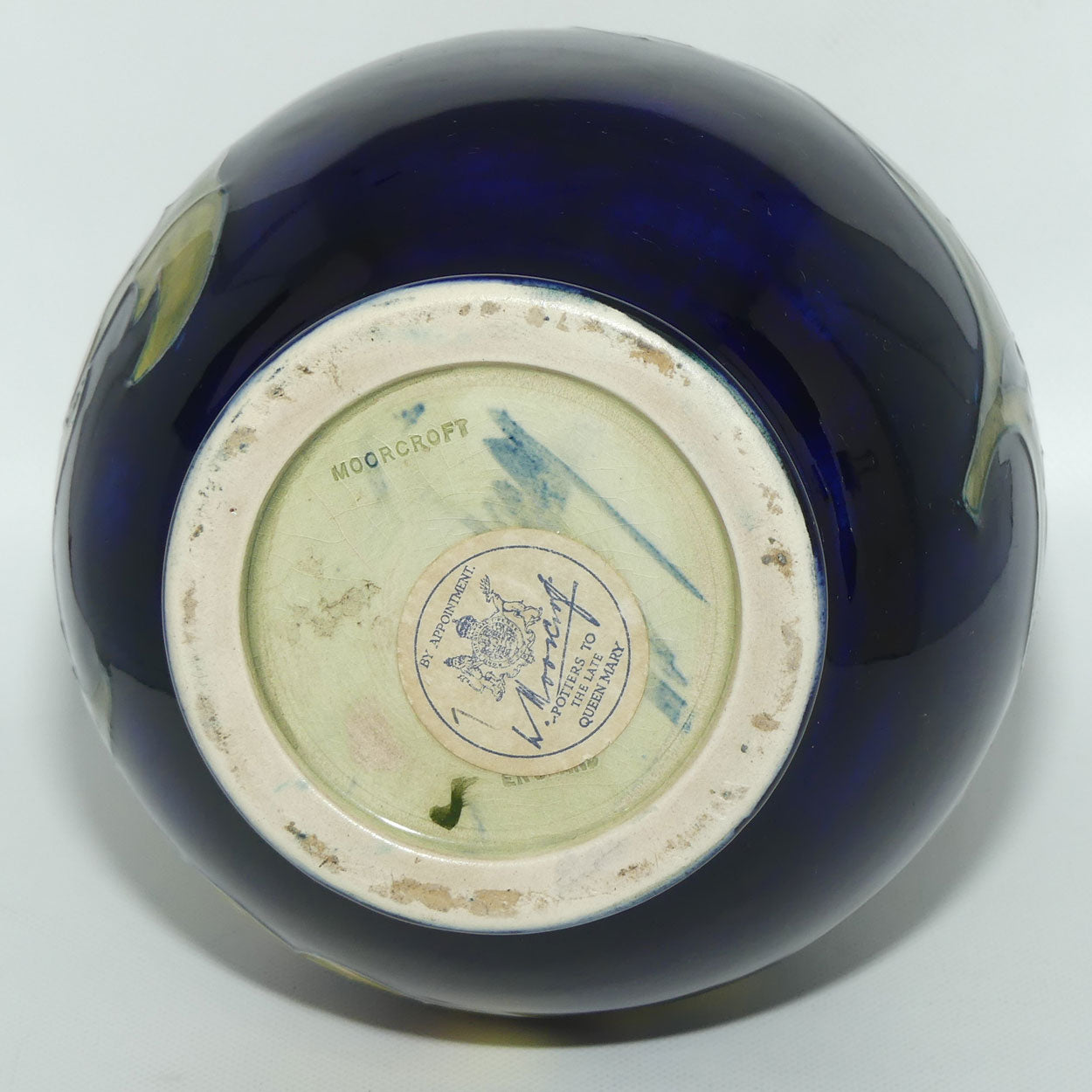 Walter Moorcroft Hibiscus (Blue) 7/7 vase