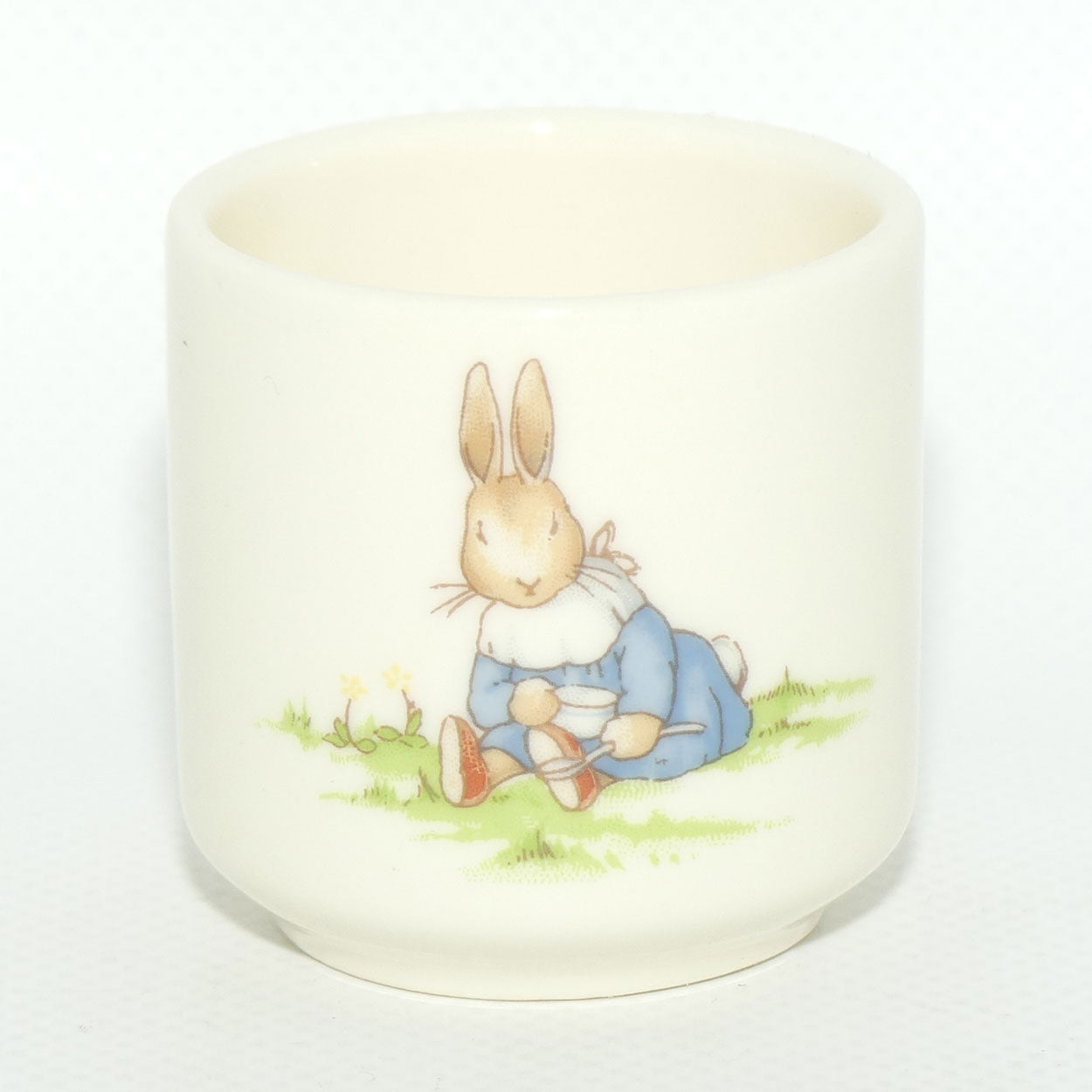 Royal Doulton Bunnykins egg cup | Playing with Egg and Spoon | Hobby Horse