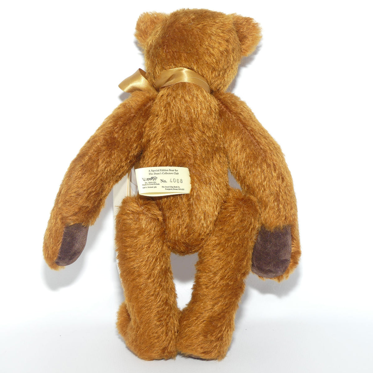 Dean's Rag Book Company Limited Edition Bear | Hobson | #4068