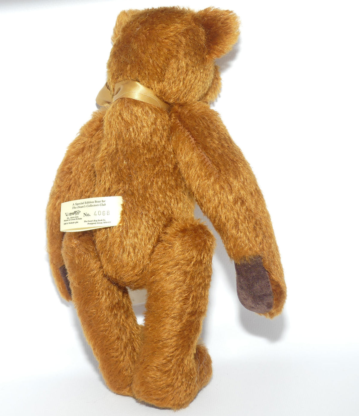 Dean's Rag Book Company Limited Edition Bear | Hobson | #4068