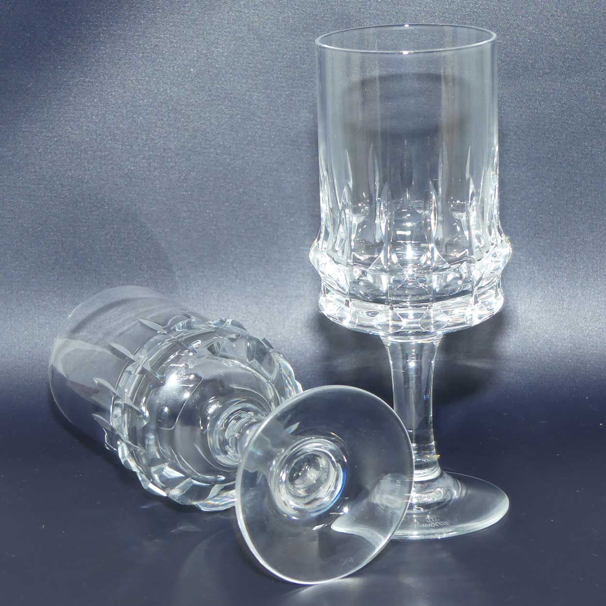 Rosenthal Studio Line Crystal pair of stemmed wine glasses | 150ml | Holdfast design | #2