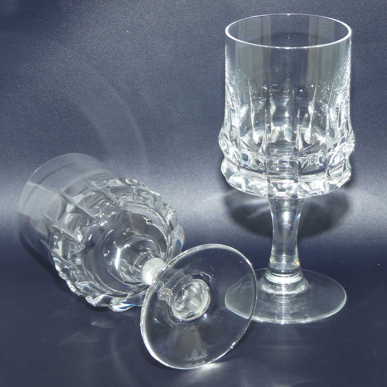 Rosenthal Studio Line Crystal pair of stemmed wine glasses | 175ml | Holdfast design | #1