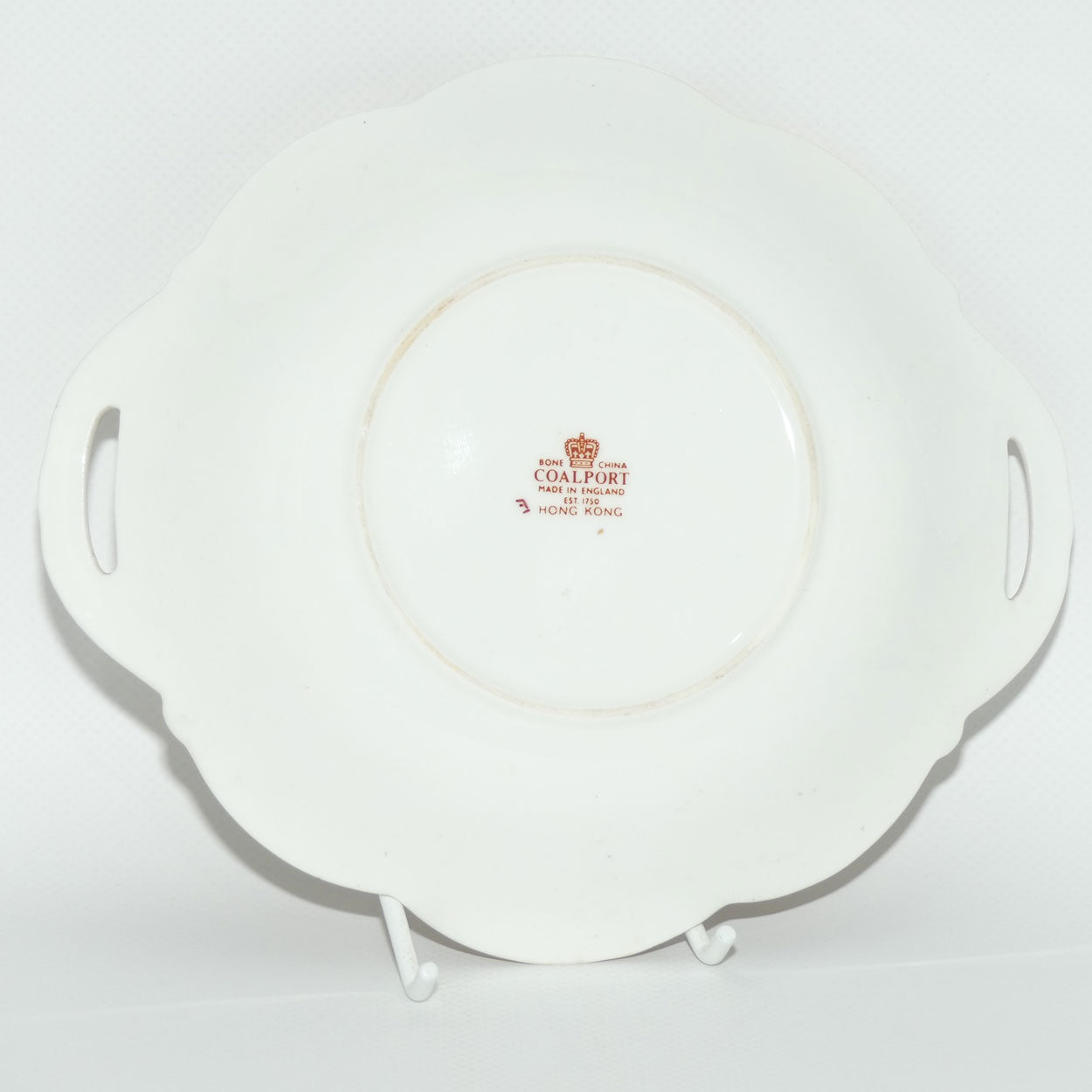 Coalport Hong Kong pattern double handle dish | 19.5cm