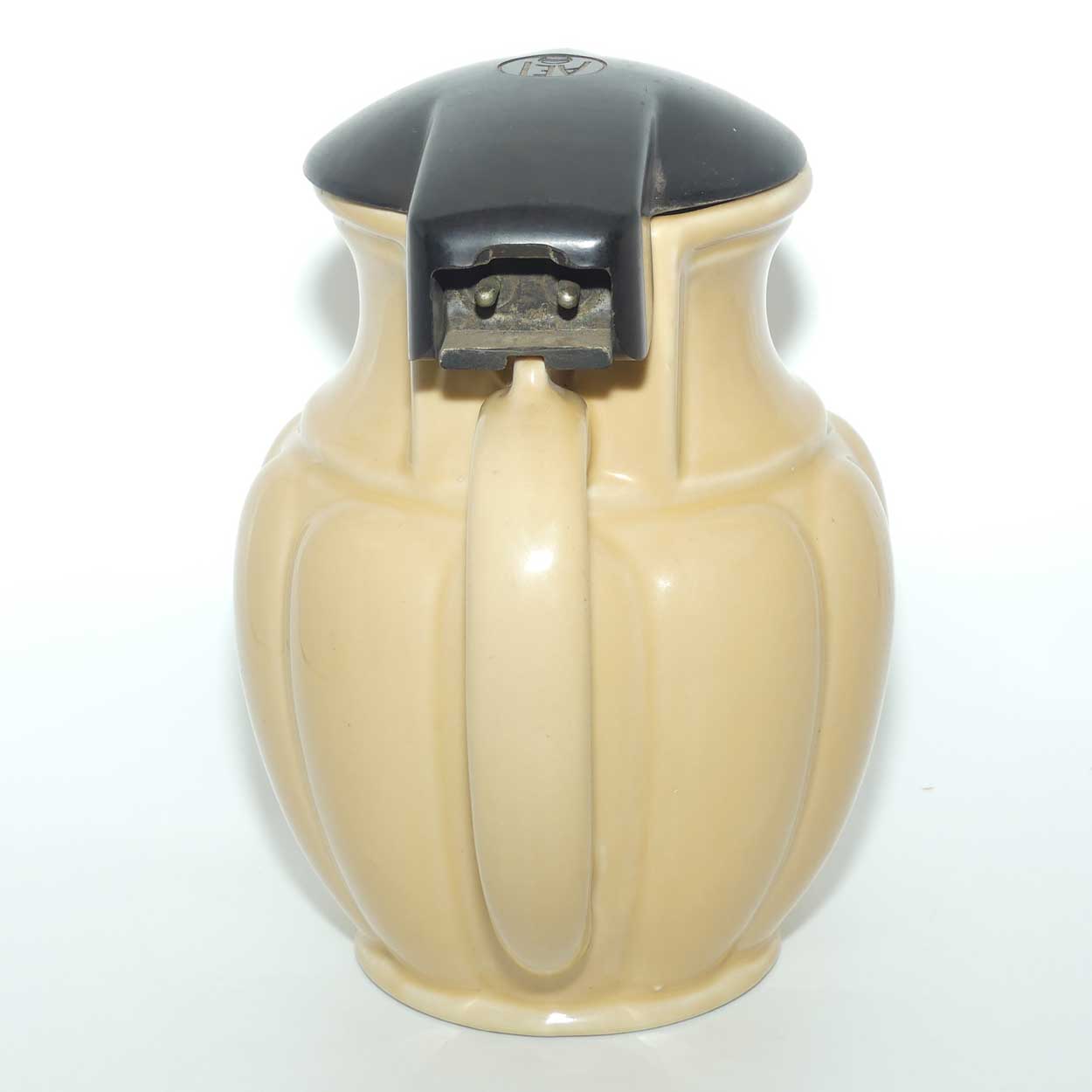 Early Australian AEI Hotpoint electric jug complete with cord and element | Blue Hotpoint logo