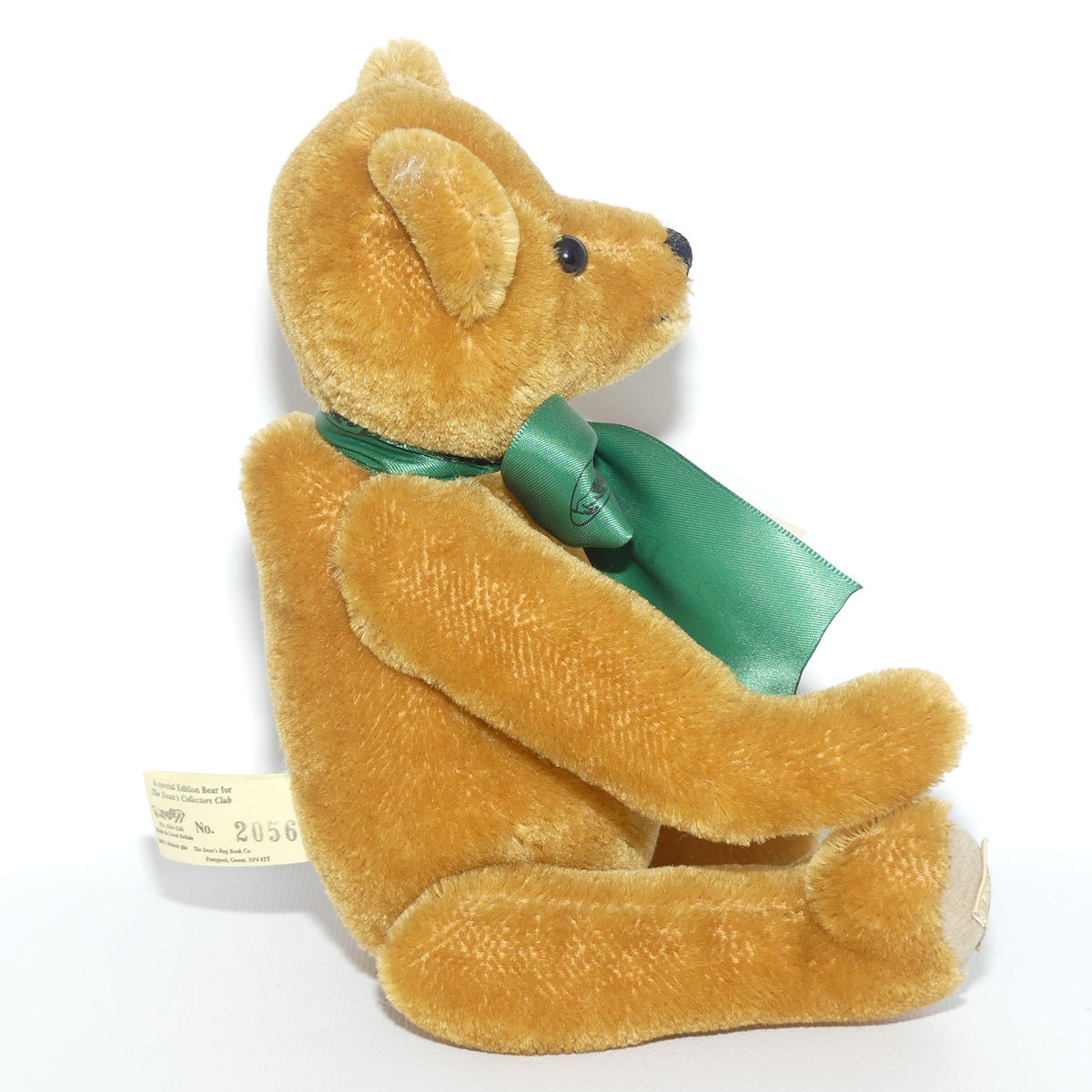 Dean's Rag Book Company Collectors Club Bear | Howard | LE #2056