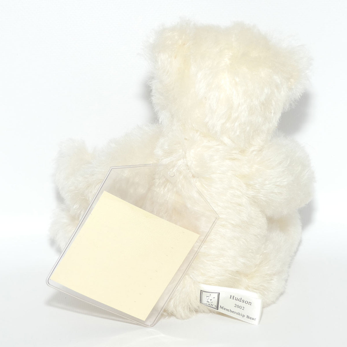 Dean's Rag Book Company Collectors Club Bear | Hudson | LE #3747