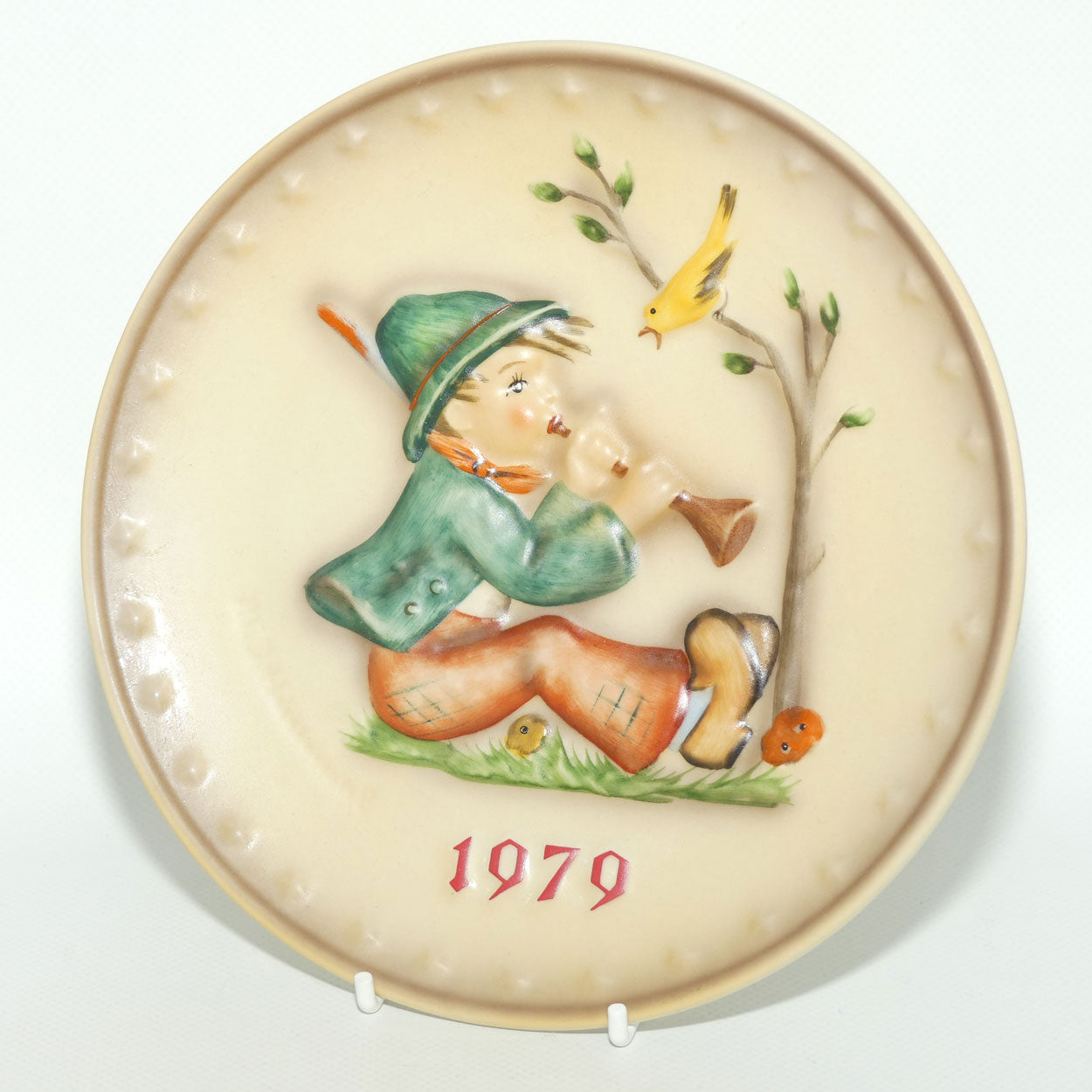 HUM0272 MI Hummel Annual Plate 1979 | Singing Lesson | Boxed
