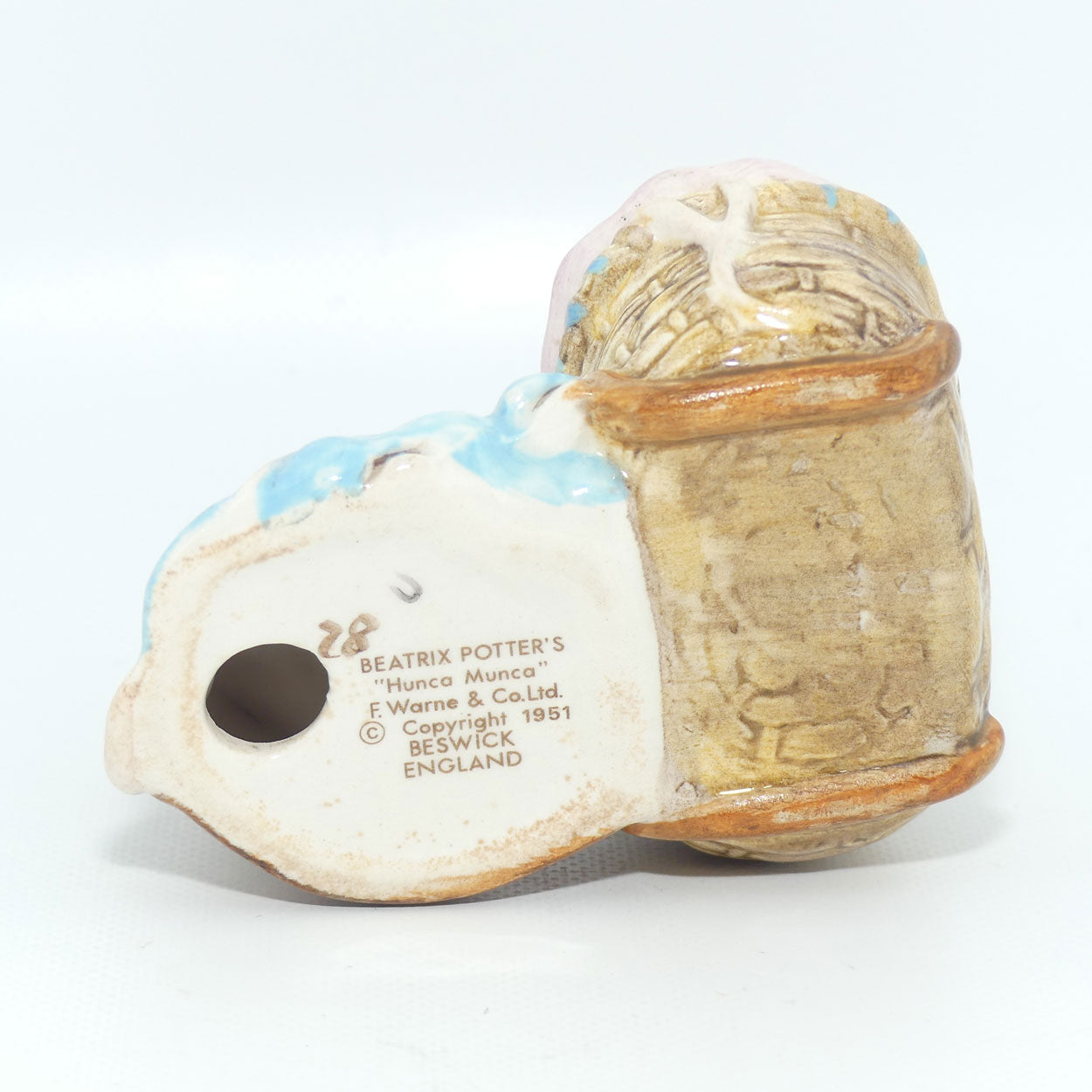 Beswick Beatrix Potter Hunca Munca
