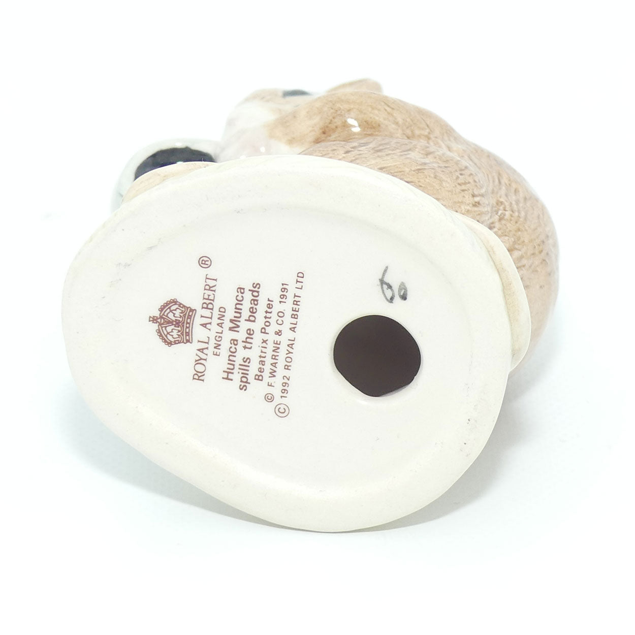 Royal Albert Beatrix Potter Hunca Munca Spills the Beads