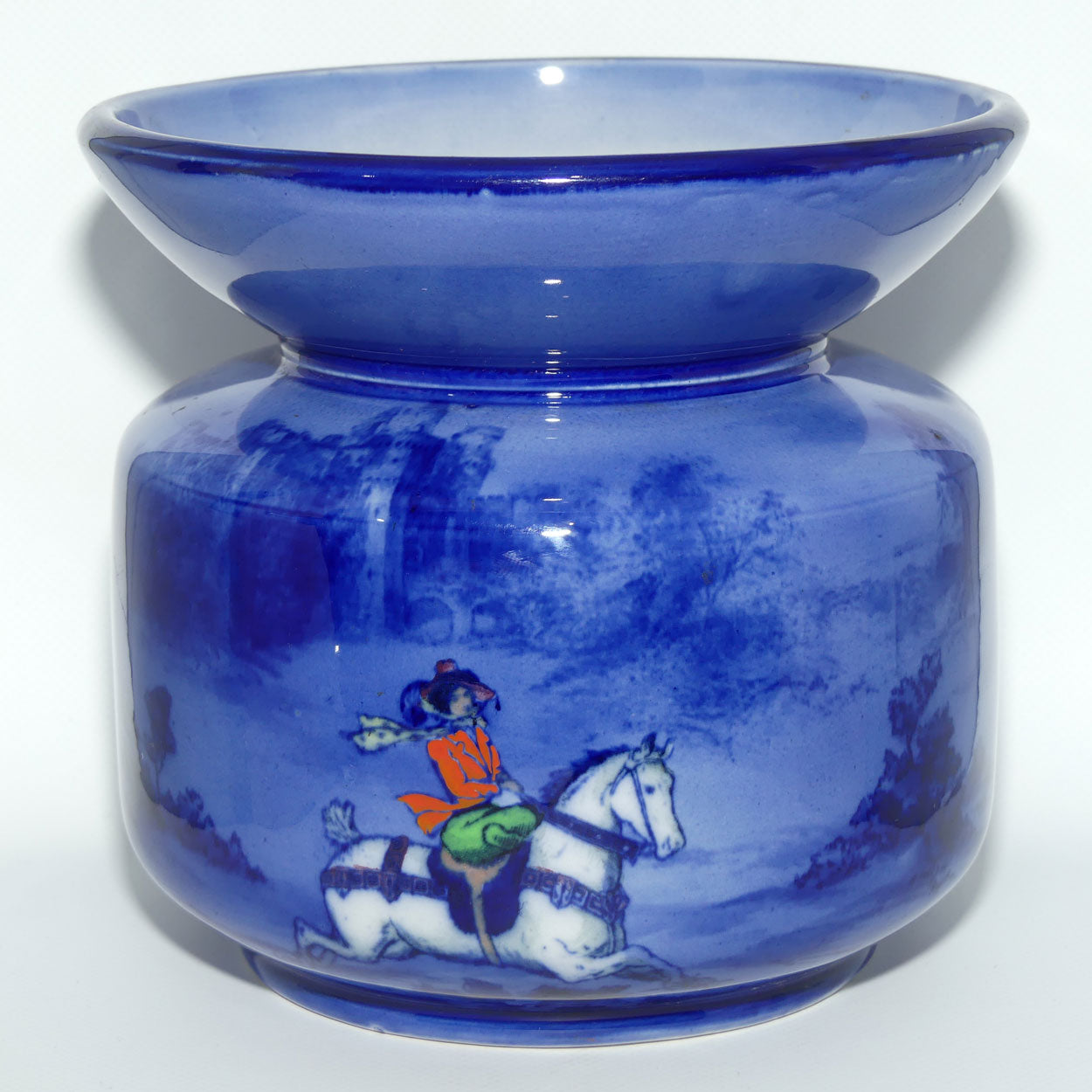 Royal Doulton Hunting - Morland Blue Spittoon