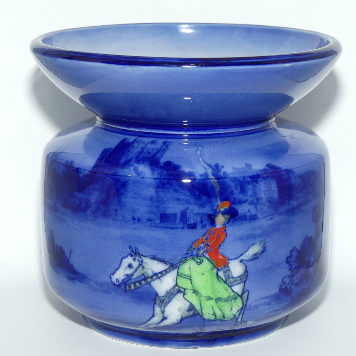 Royal Doulton Hunting - Morland Blue Spittoon