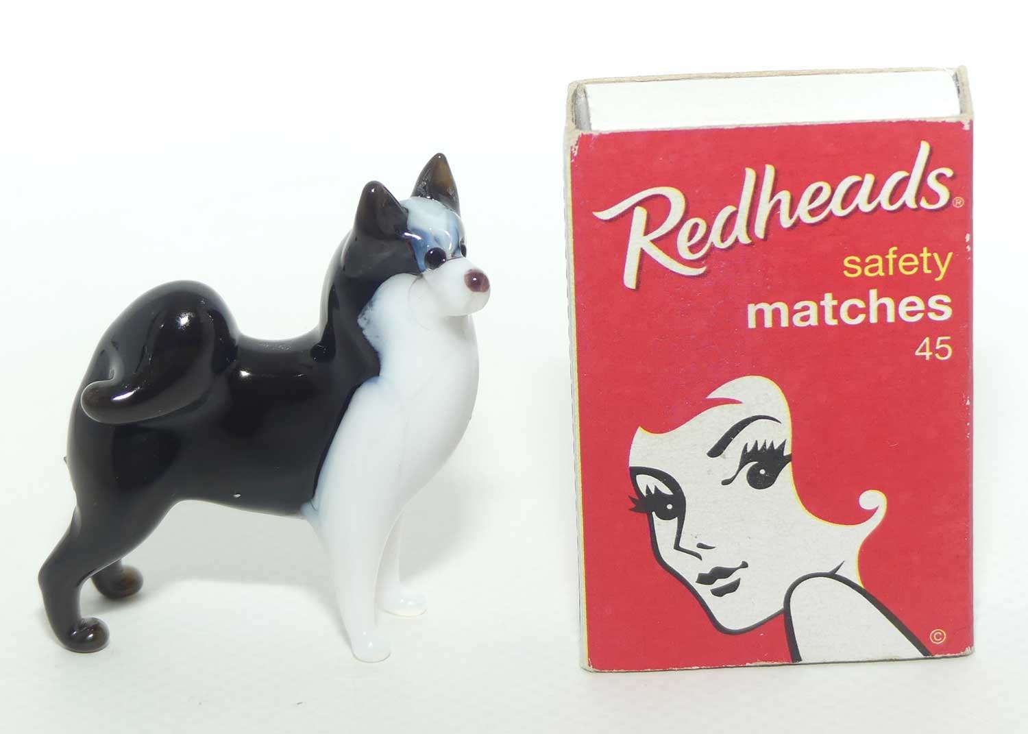 Fine quality Russian Lampwork Glass Husky