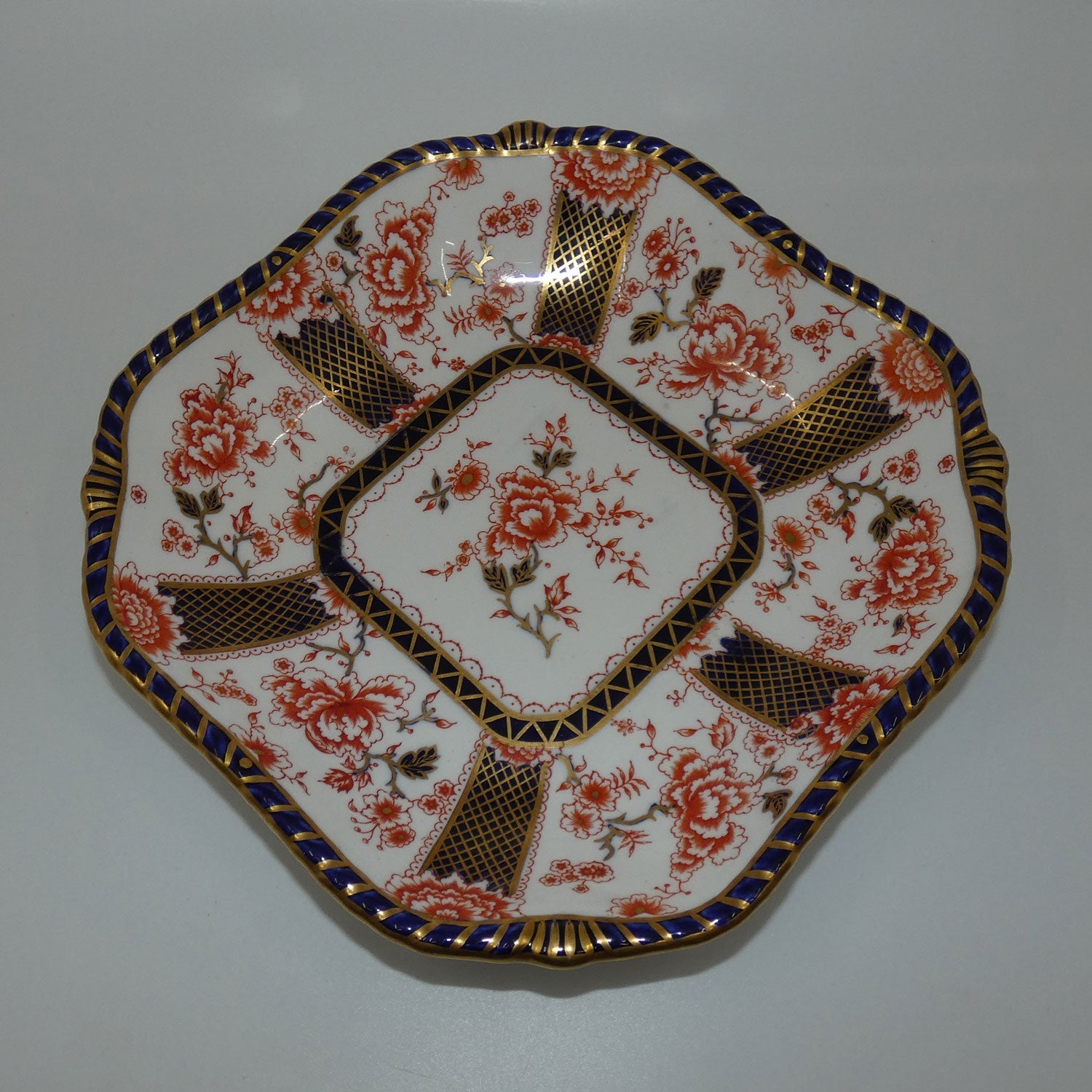 Royal Crown Derby Imari Pattern 2229 square bowl (#2)