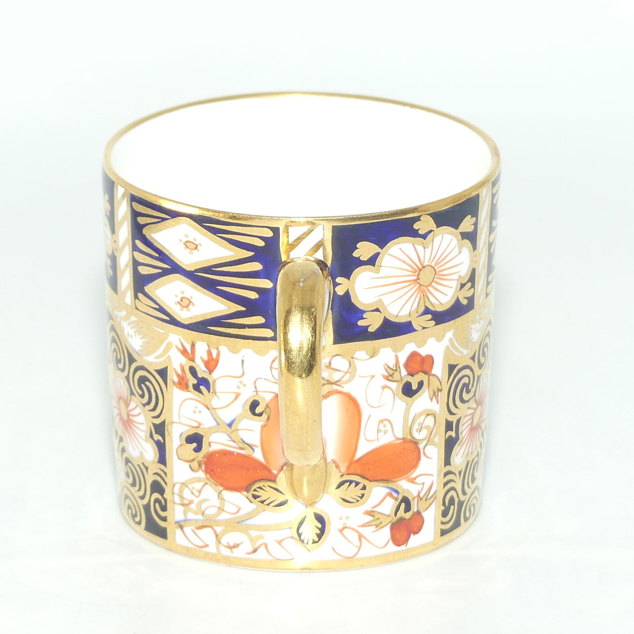 Royal Crown Derby Traditional Imari 2451 set of 6 demi tasse coffee duos