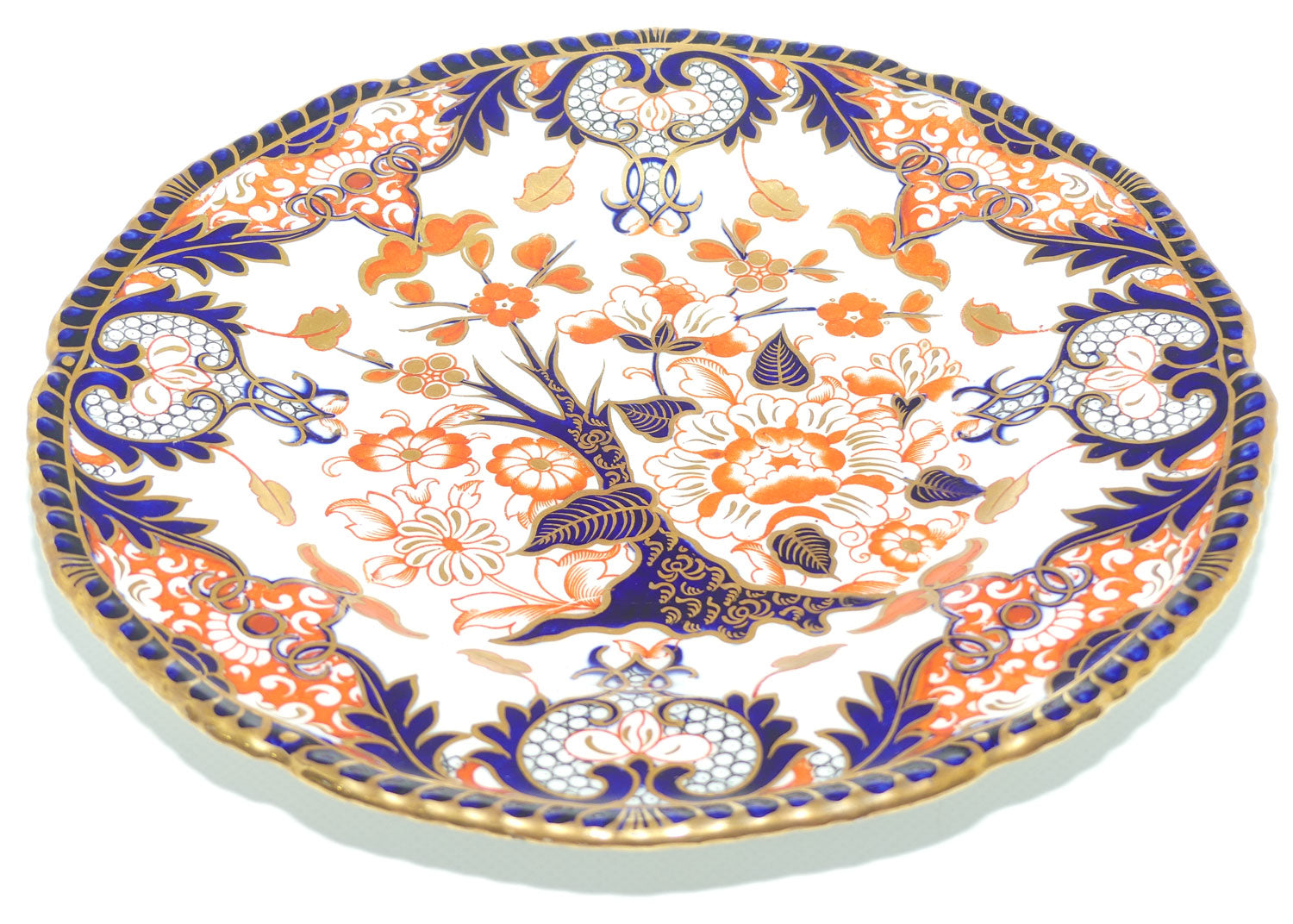 Royal Crown Derby Imari 383 plate #1 | 25.5cm diam | c.1893