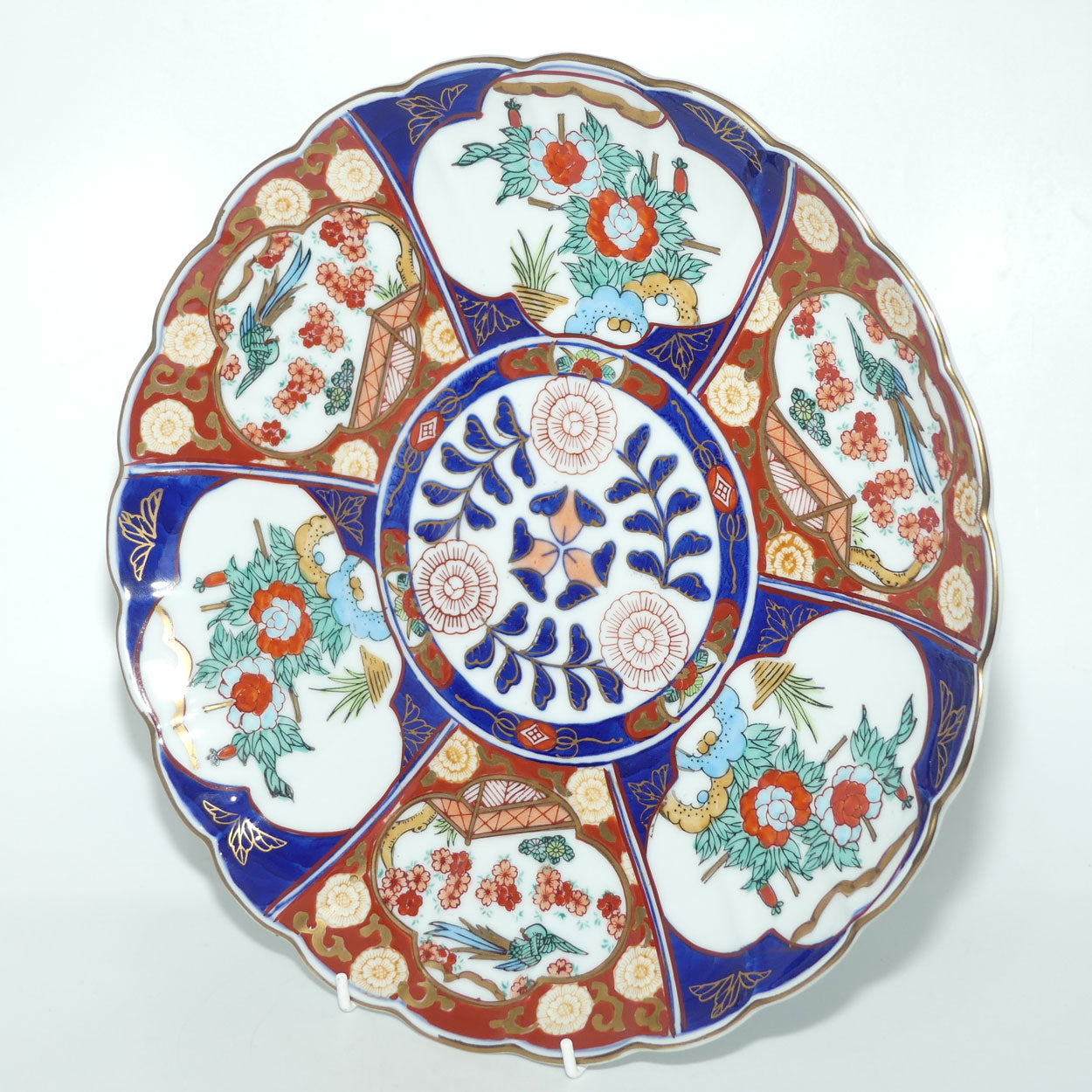 Japanese Imari large display plate | wall hanging | c.1960