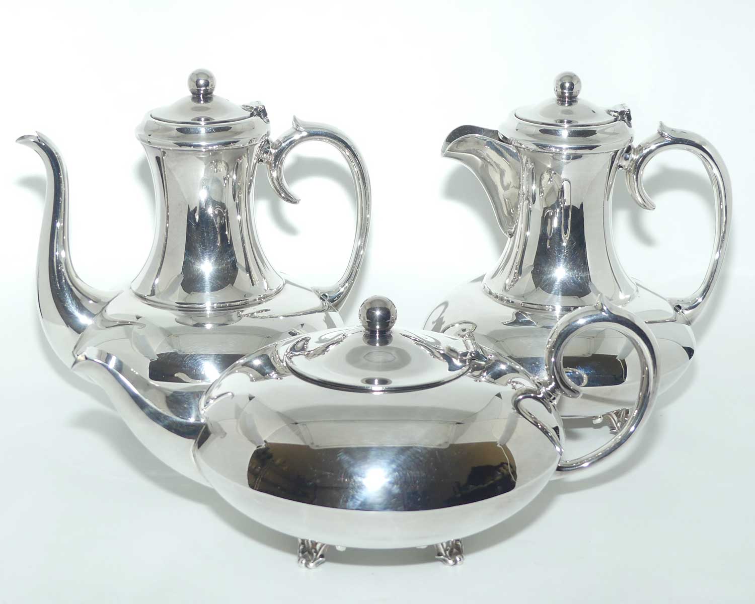 Imperial EPNS 5 piece globular tea service