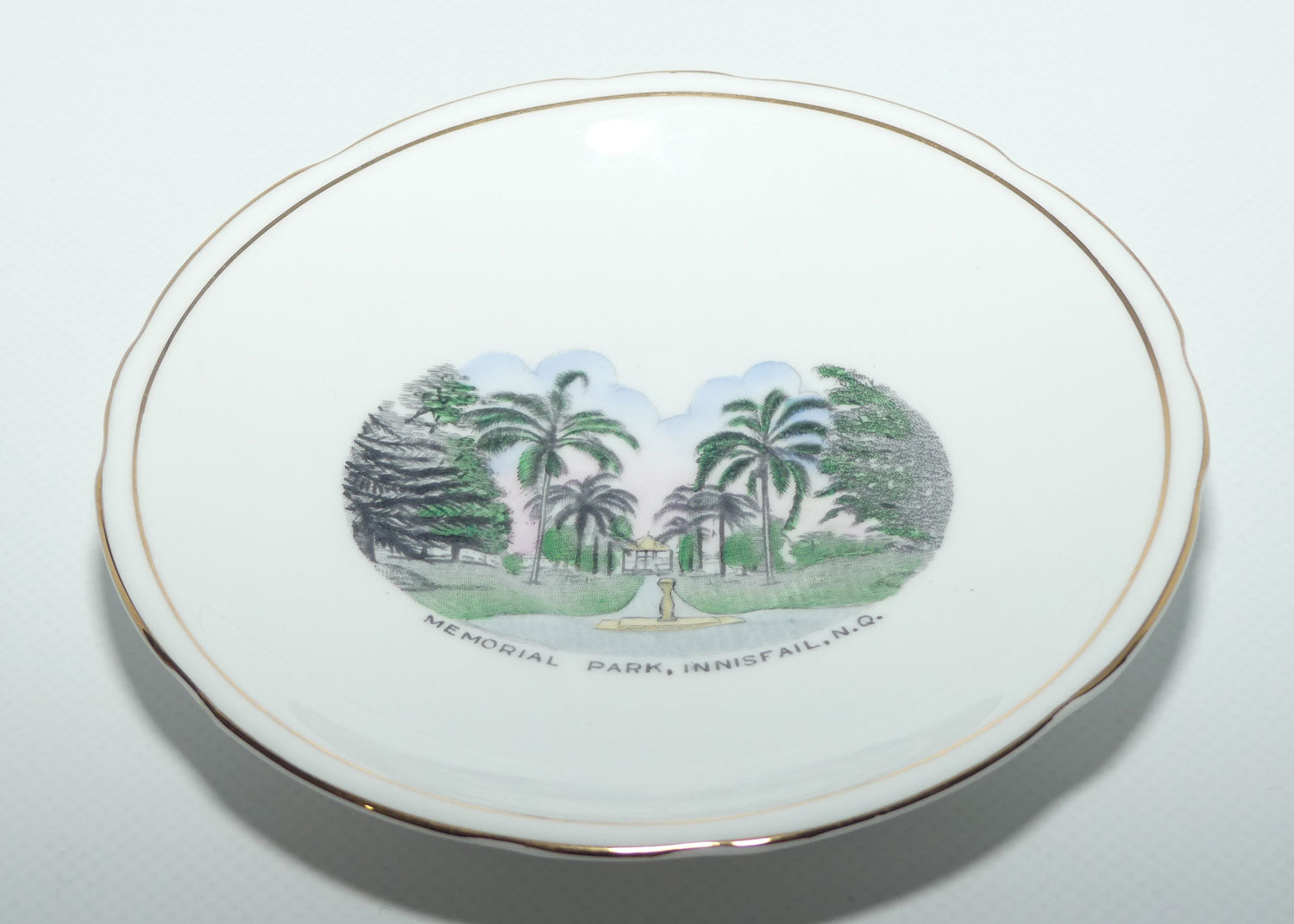 Royal Stafford trio | Australian Souvenir | Memorial Park, Innisfail c.1950