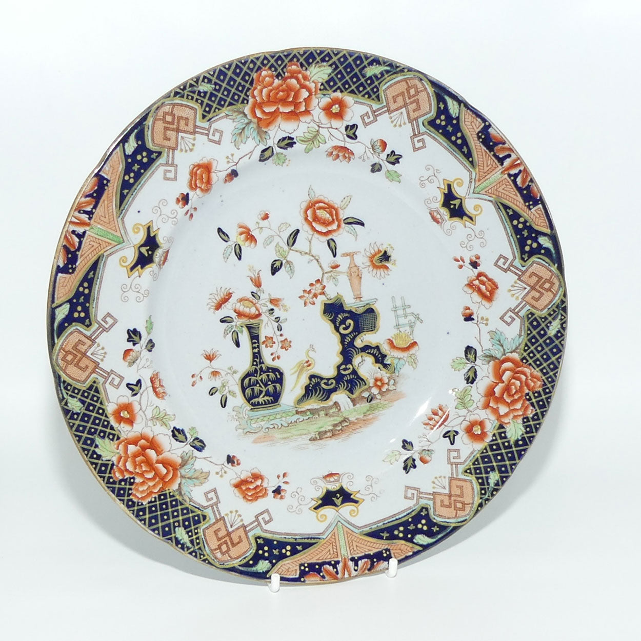Morley & Ashworth Masons Ironstone plate | Aesthetic movement plate c.1850