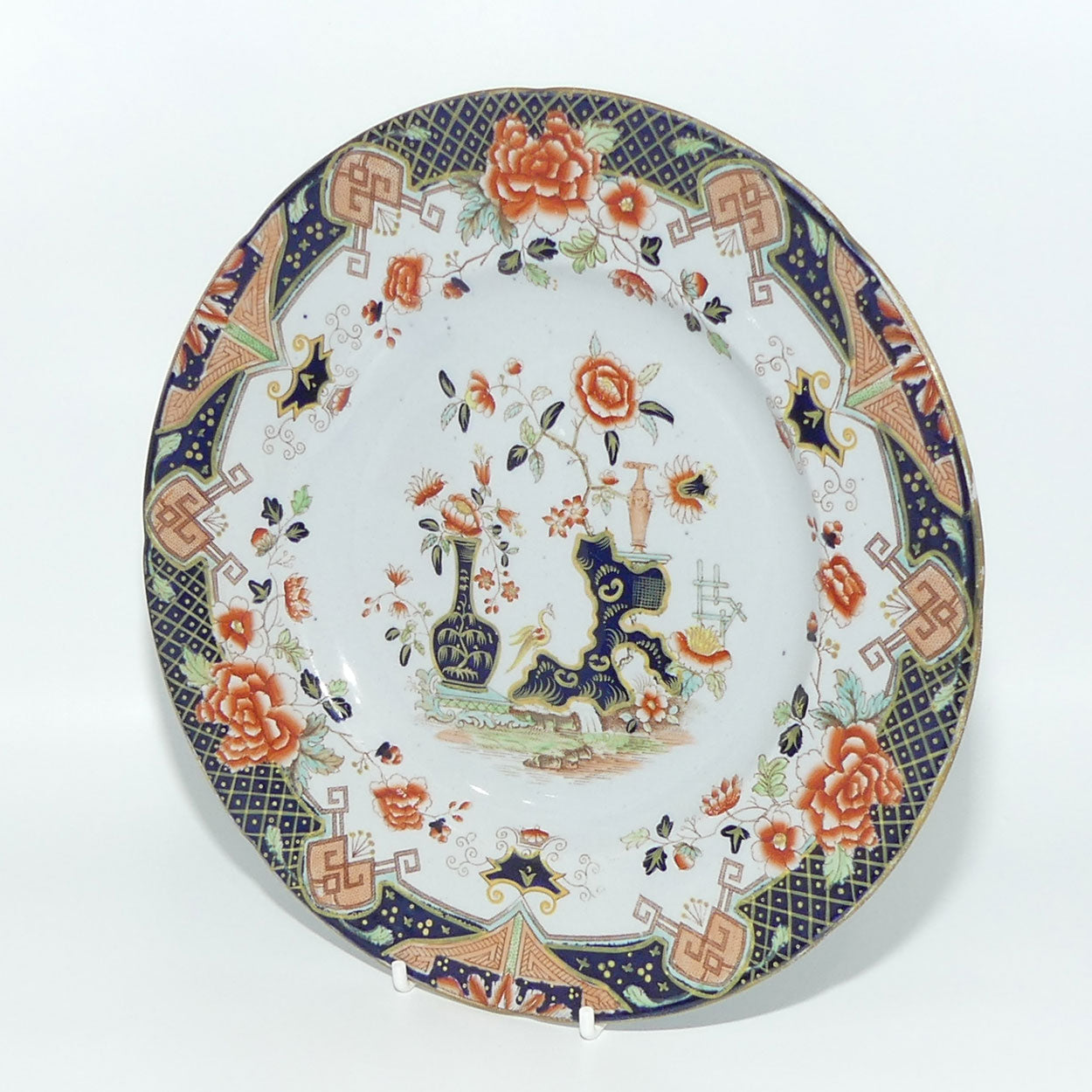 Morley & Ashworth Masons Ironstone plate | Aesthetic movement plate c.1850