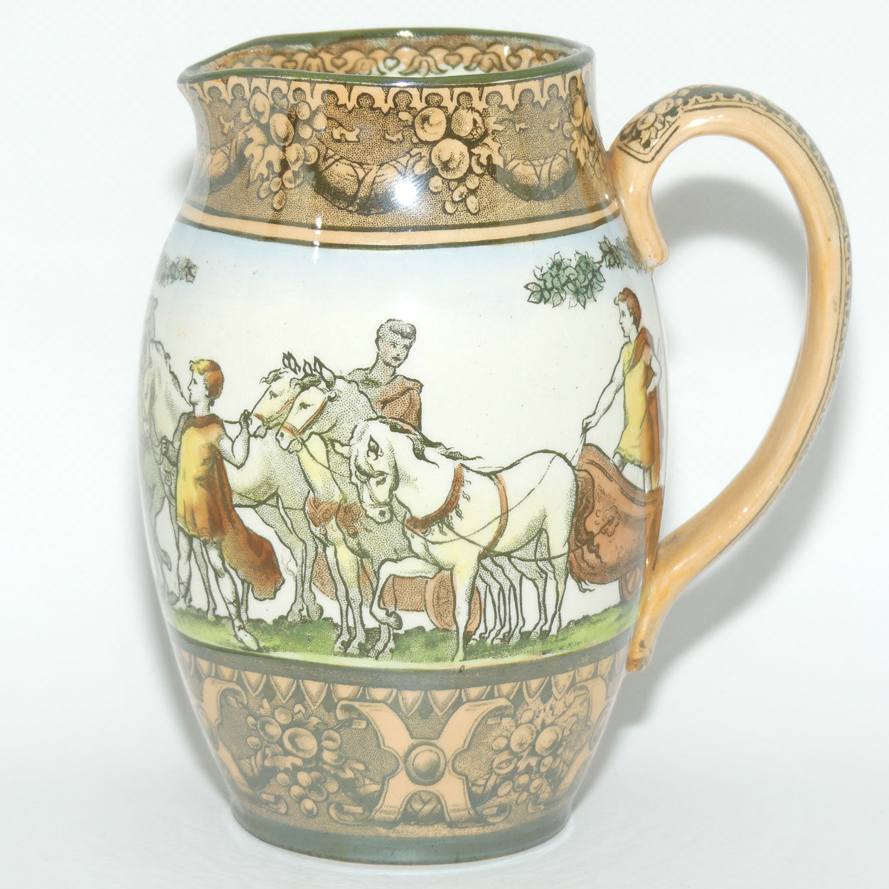 Doulton Burslem Isthmian Games Tavern shape jug D1012 (#1)