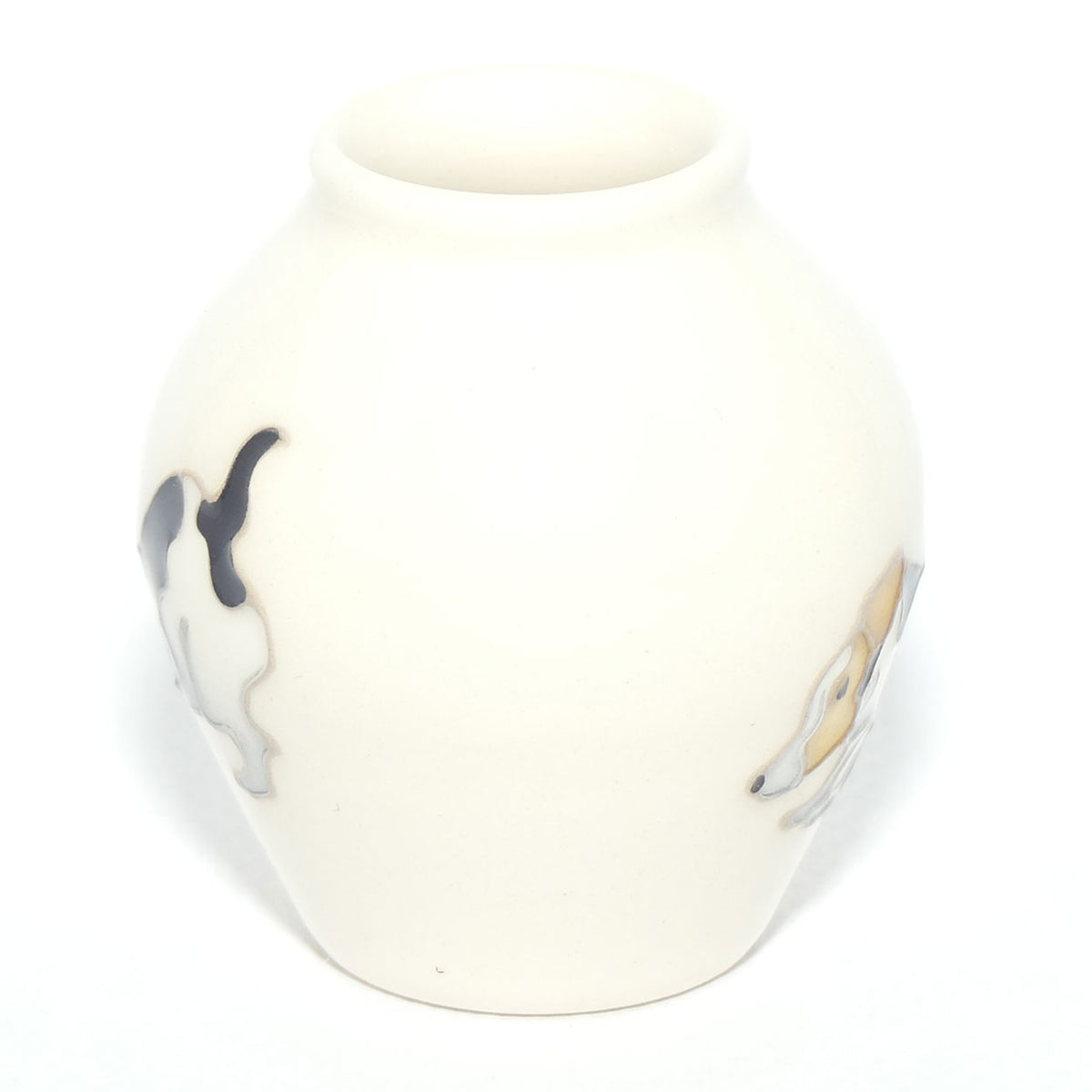 Moorcroft Jack Russell vase | Shape 4/2 | #1