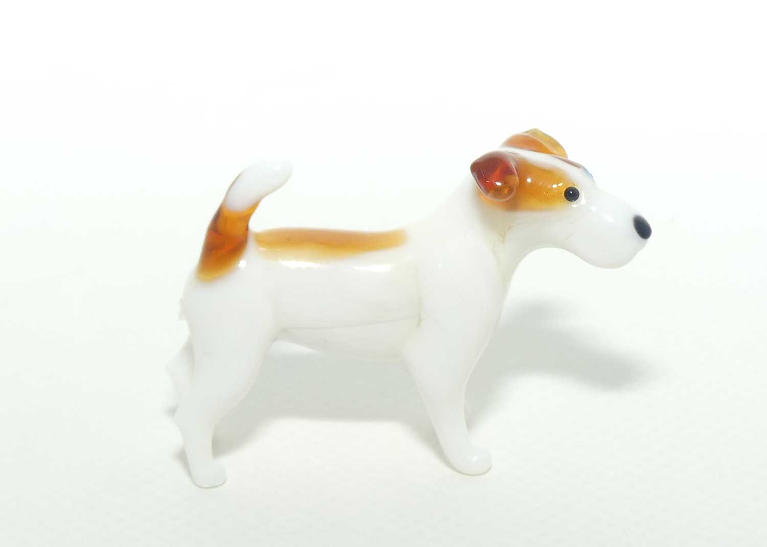 Fine quality Russian Lampwork Glass Jack Russell Terrier
