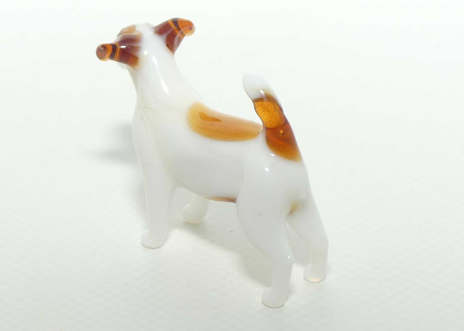 Fine quality Russian Lampwork Glass Jack Russell Terrier