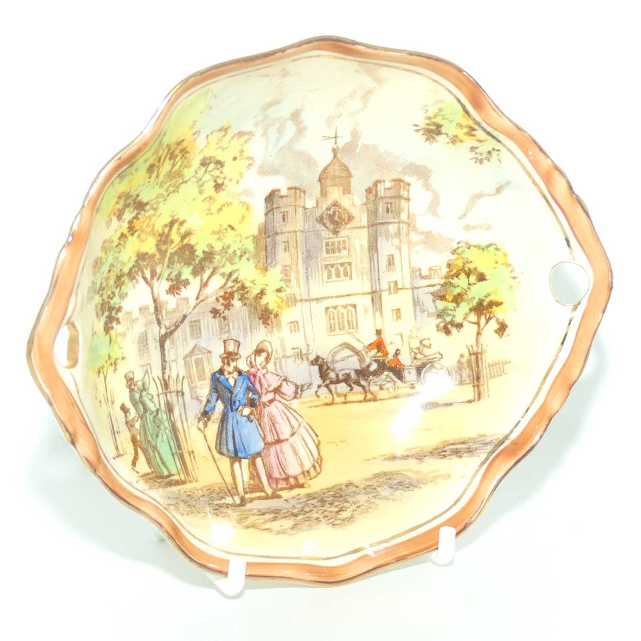 Royal Winton Old London St James Palace dish with twin handles
