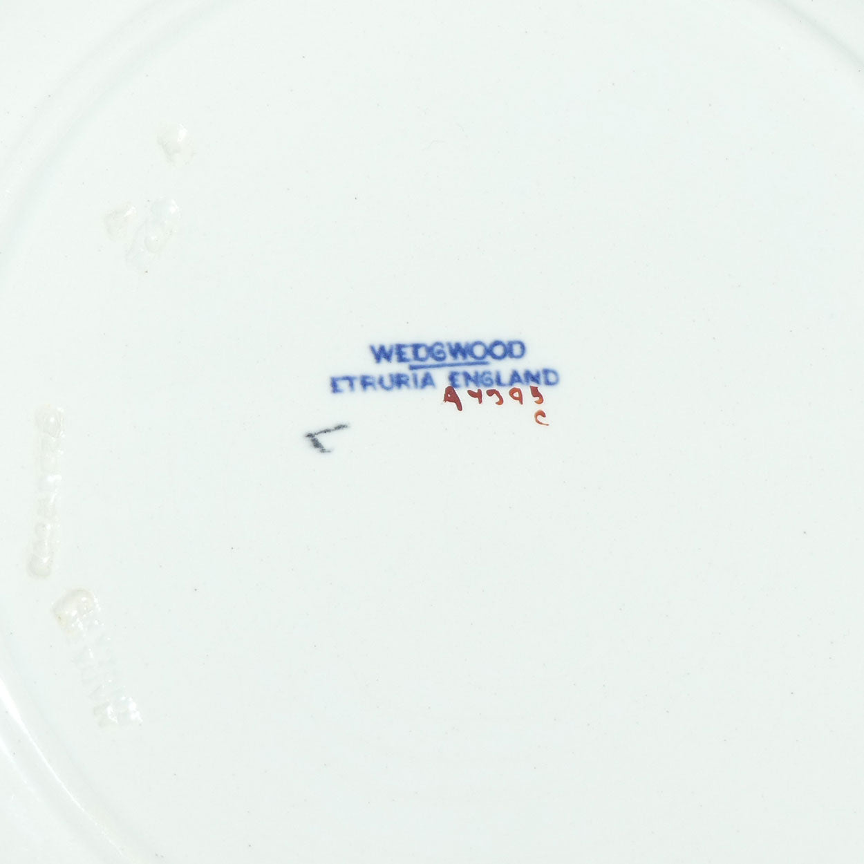 Wedgwood Etruria plate | King of Spades | Augustus L Jansson