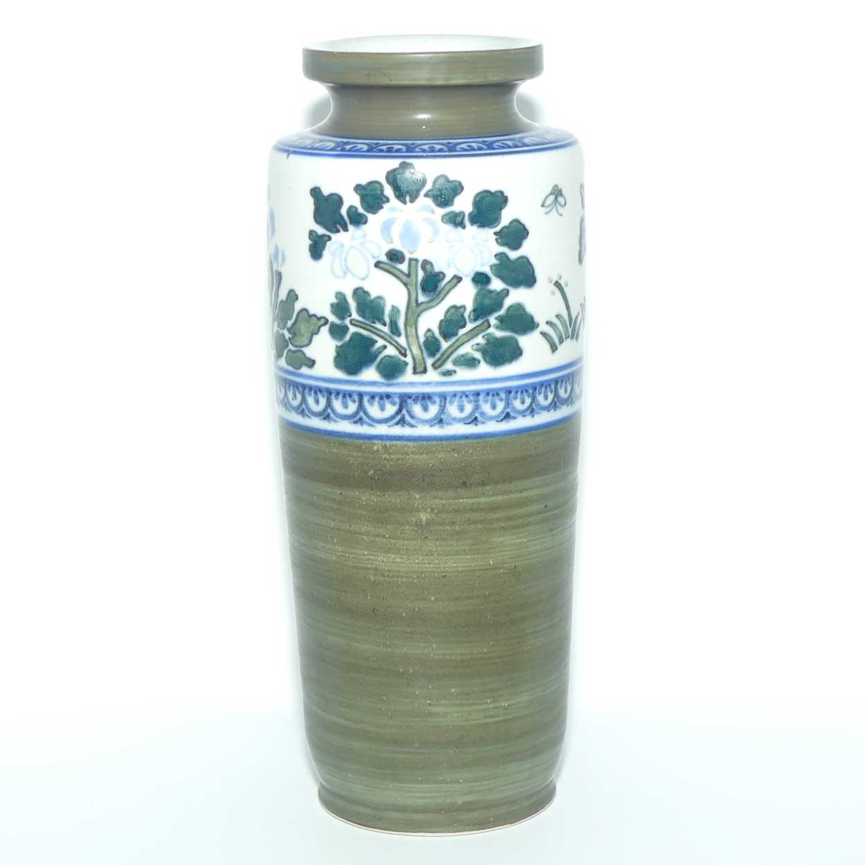 Mid 20th Century Japan Pottery Faience Vase