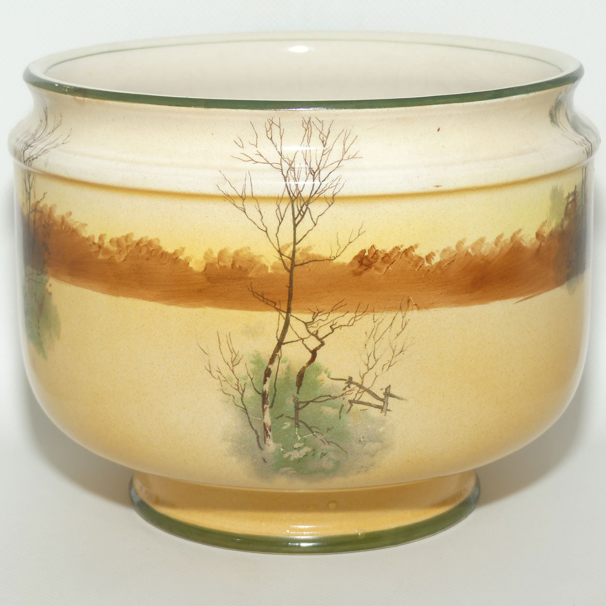 Royal Doulton Coaching Days jardiniere | Flower Bowl D2716