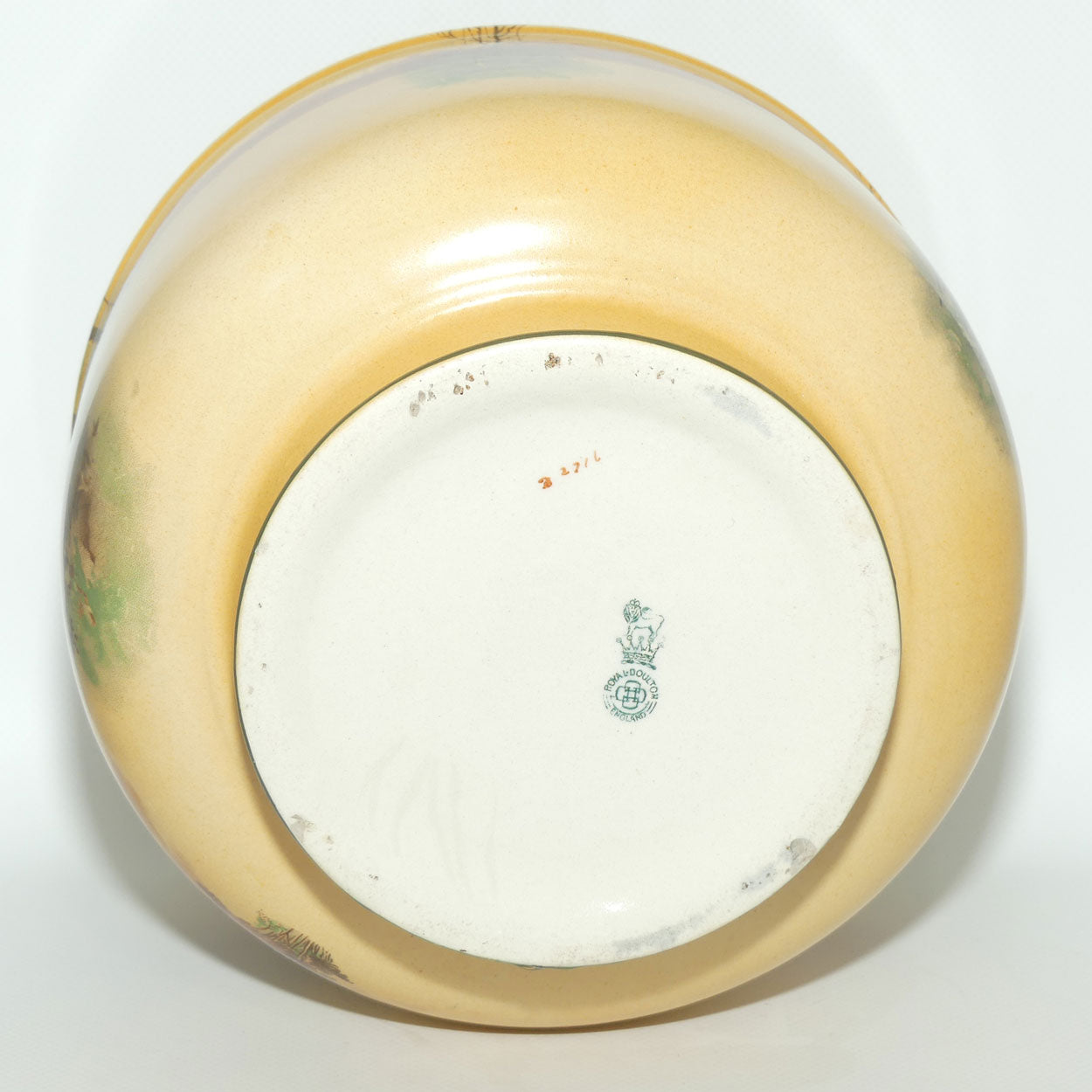 Royal Doulton Coaching Days jardiniere | Flower Bowl D2716