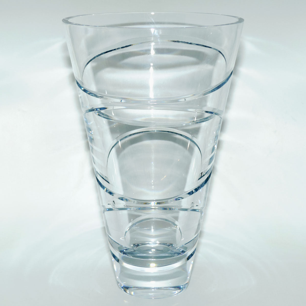 Stuart Crystal Aura by Jasper Conran tall vase | 37cms tall