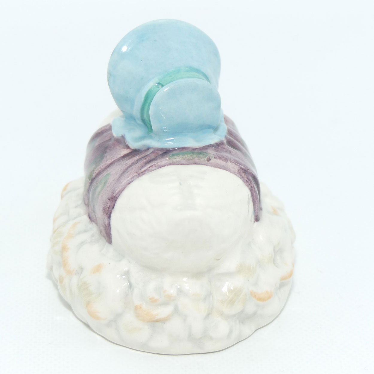 Beswick Beatrix Potter Jemima Puddleduck made a Feather Nest | BP3b | Purple #1