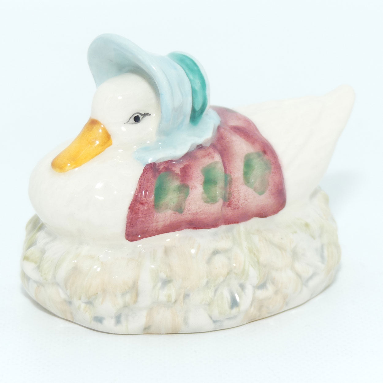 Royal Albert Beatrix Potter Jemima Puddle Duck Made a Feather Nest | BP6a